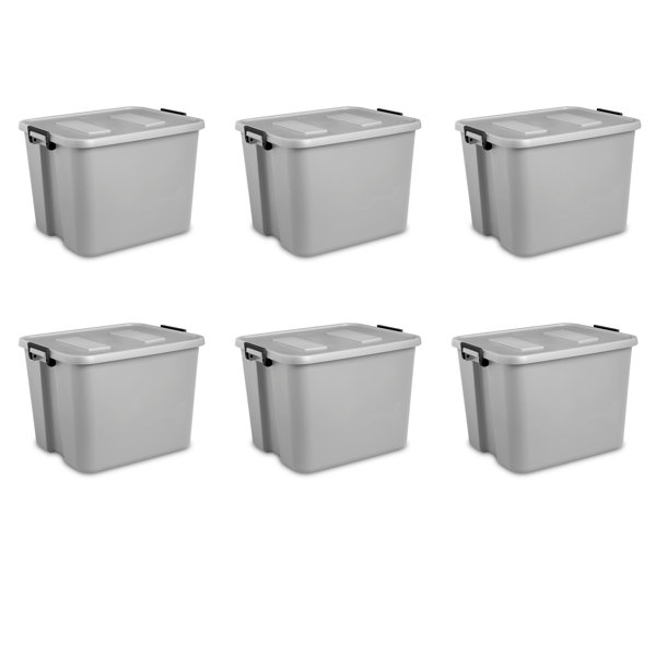 Sterilite Latch 80 qt Plastic Storage Tote & Reviews Wayfair Canada